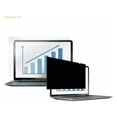 Fellowes Blickschutzfilter PrivaScreen Widescreen 55,88cm/22 Zoll schw