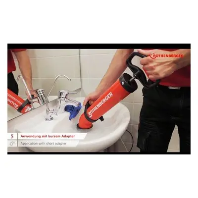 Rothenberger Saugdruckreiniger Ropump® Super Plus bei Abfluss-