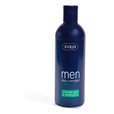 Ziaja Men Shampoo & Duschgel 2 in 1 für Herren 300 ml