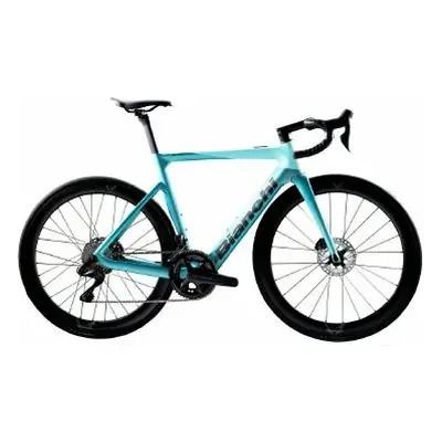 Bianchi E-Oltre Shimano Ultegra Di2 E-Bike blau - 50