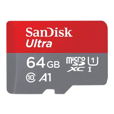 SANDISK MicroSDXC Ultra 64GB + SD-Adapter