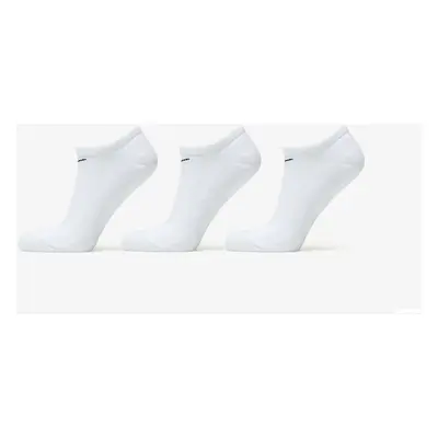 Nike Everyday Cushioned Training No-Show Socks 3-Pack White/ Black XL