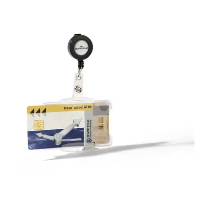 Durable DUAL SECURITY PASS HOLDER, Landschaftsportrait, Transparent, 80 cm, 85 mm, 54 mm, 10 Stück(e)
