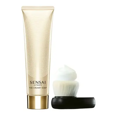 Sensai Ultimate The Creamy Soap cremige Seife mit Bürste 125 ml