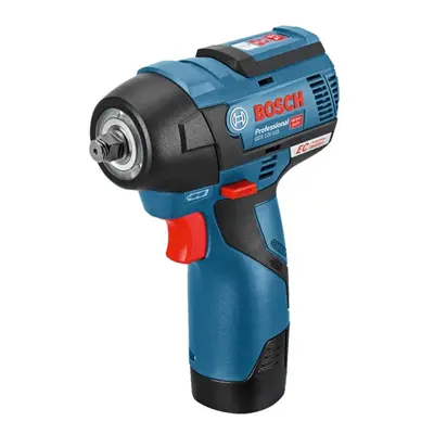 Bosch GDS 12V-115 Professional, Schlagschrauber, Pistolengriff, 3/8, Schwarz, Blau, Rot, 2600 RPM, 2700 RPM - SOLO