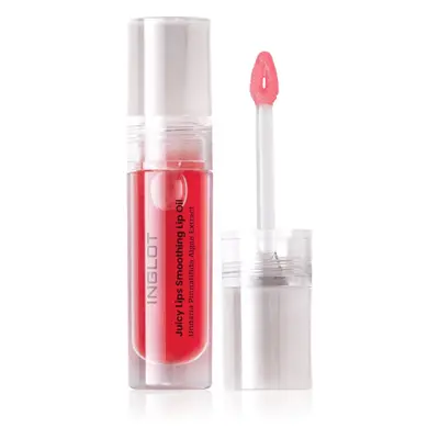 Inglot Juicy Lips Smoothing Lip Oil hydratisierendes Öl für Lippen Farbton Wild Strawberry 4 ml