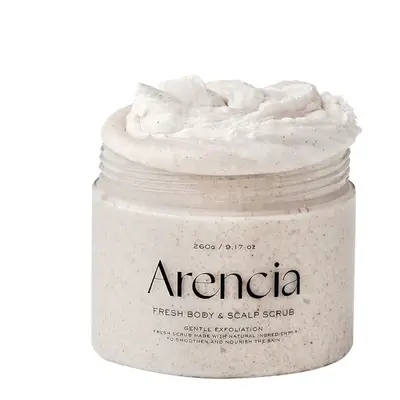 Arencia - Fresh Cloud Body Scrub - 260g - White Tea & Neroli