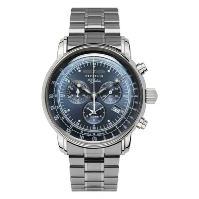 Zeppelin 7680MB-3 Herrenuhr 100 Jahre Zeppelin Chronograph 43mm 5ATM