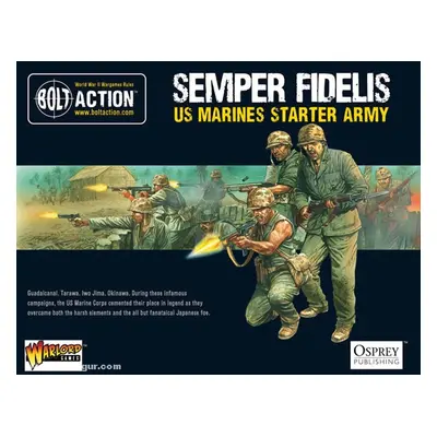 Bolt Action Starter Army US Marines 28mm Warlord Games WWII Semper Fidelis USMC