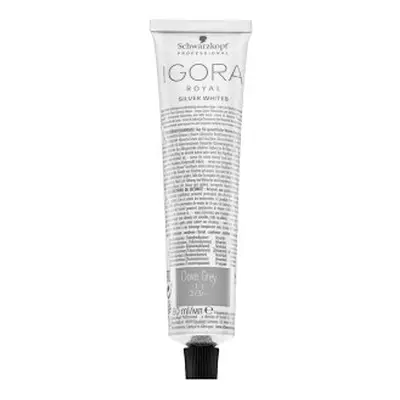 Schwarzkopf Professional IGORA Royal Absolutes SilverWhite demi-permanente Haartönung für garues und weißes Haar Farbton Dove Gr