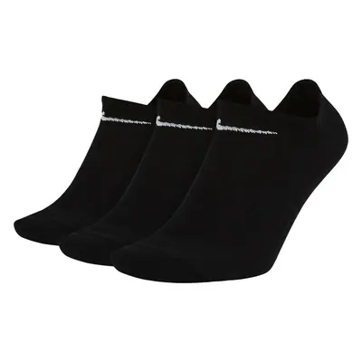 3 Paar Nike Sneaker Socken No Show Füßlinge schwarz / weiß / Mehrfarbig SX7678