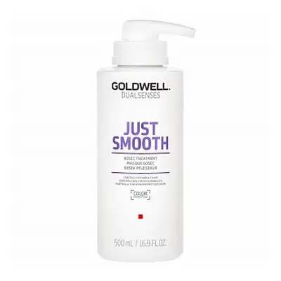 Goldwell Dualsenses Just Smooth 60sec Treatment Bändigende Haarmaske für widerspenstiges Haar 500 ml