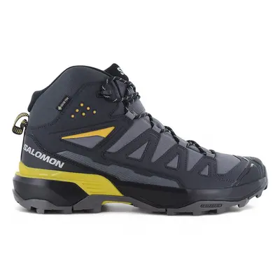 Salomon X Ultra 360 Mid GORE-TEX Wanderschuhe dunkelgrau/gelb - 42