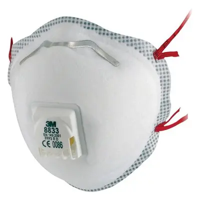 3M Atemschutzmaske 8833, EN 149, FFP3 R D