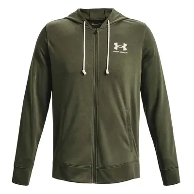 Under Armour RIVAL TERRY LC FZ Herren Sweatshirt, khaki, größe L