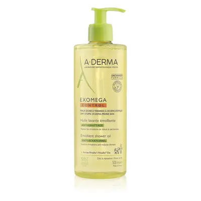 A-Derma Exomega Control Emollient shower oil Geschmeidig machendes Duschöl für trockene bis atopische Haut 500 ml