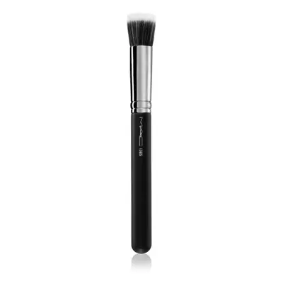 MAC Cosmetics Brush 130S Short Duo Fibre kleiner Pinsel zum Auftragen von flüssigen, cremigen sowie pudrigen Produkten 1 St.