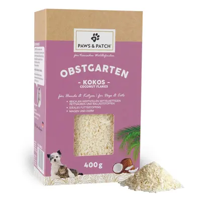 Paws&Patch Kokosflocken für Hunde und Katzen 400 g Flocken