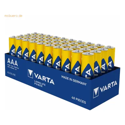 Varta Longlife Power 4903 - Batterien 4 x AAA - Alkalisk
