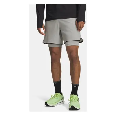 Under Armour Velociti Pro 2-in-1-Shorts für Herren Titanium / Reflektierend S