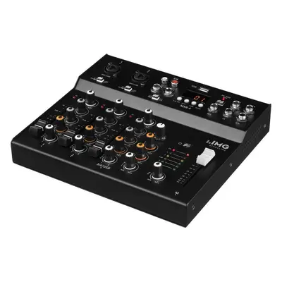 IMG Stage Line MXR-4 Mixer mit USB-Audiointerface und Bluetooth-Empfänger