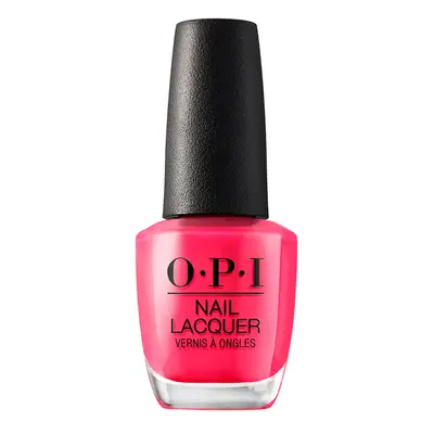 Opi Nail Lacquer Nail Polish Lasting Up To 7 Days Charged Up Cherry 15ml