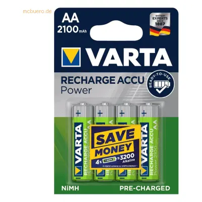 Varta Cons.Varta Recharge Accu Power AA 56706 (VE4) 56706101404