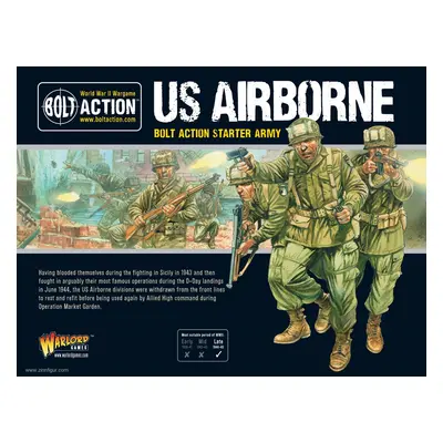 Warlord Games US Airborne Starter Army 1944-45 28mm Bolt Action WW2 USA Amerika