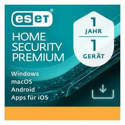 HOME Security Premium Vollversion Lizenz   1 Gerät 1 Jahr (Download)