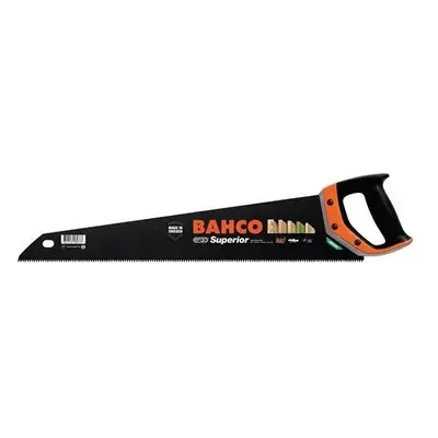 Bahco 2600-22-XT-HP, Schlitzsäge, Holz, Schwarz, Edelstahl, Schwarz, Orange, 55 cm, 540 g