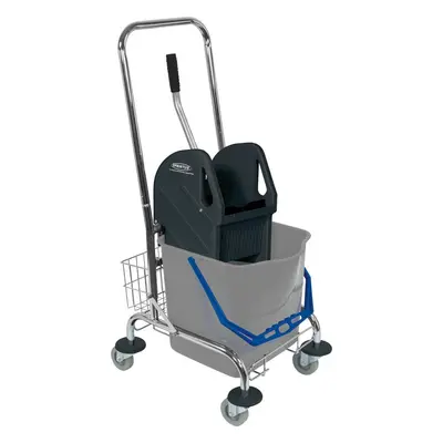 Sprintus Reinigungswagen Eimer 1x27 l,Presse,Ablagekorb STA 301035