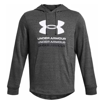 Sweatshirt Under Armour Rival Terry Graphic Hood Castlerock 025 XL