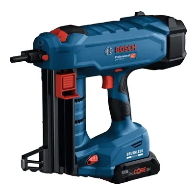 Bosch GNB 18V-40 Professional, Nagler, Gerades Magazin, Schwarz, Blau, 1,3 cm, 4 cm, 96 dB - SOLO