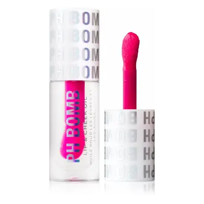 Revolution PH Bomb Lip & Cheek Oil Selbstfärbendes pH-Balsam für Lippen und Wangen Farbton Universal 4.5 ml