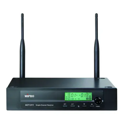 Mipro ACT-311B UHF Einkanalempfänger Frequenzbereich: 823-832 MHz