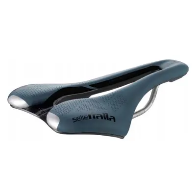 Selle Italia SLR Boost Gravel TI 316 Superflow Sattel blau - L3