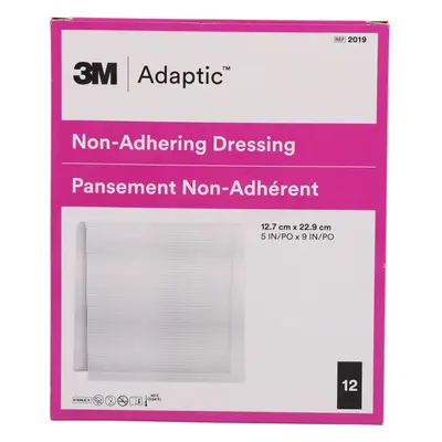 Adaptic 12,7x22,9 cm feuchte Wundauflage 2019 12 St Kompressen