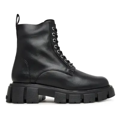 LOVE MOSCHINO Schnürschuhe JA24085G0NIA000A Schwarz