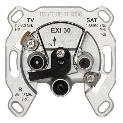 Kathrein SAT-Steckdose 3-fach EXI 30 21110024
