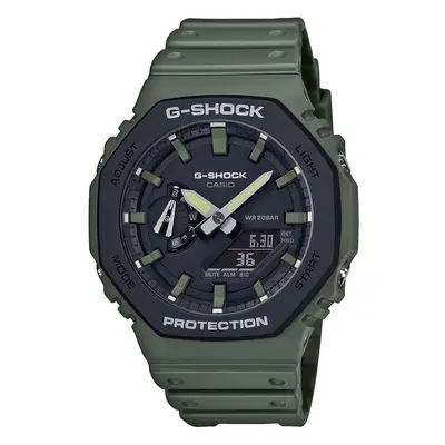 Casio GA-2110SU-3AER G-Shock Classic Ana-Digi Herrenuhr Olivgrün