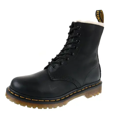 Dr. Martens 1460 Serena Faux Fur Lined Ankle Boots Damen - Schuhe Dr. Martens - Schwarz - DM21797001-9 - Size: 9