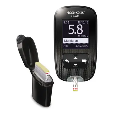Accu-Chek Guide Blutzuckermessgerät Set mmol/l 1 St Gerät