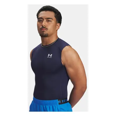 Under Armour HG ARMOUR COMP SL Herren Muskelshirt, dunkelblau, größe