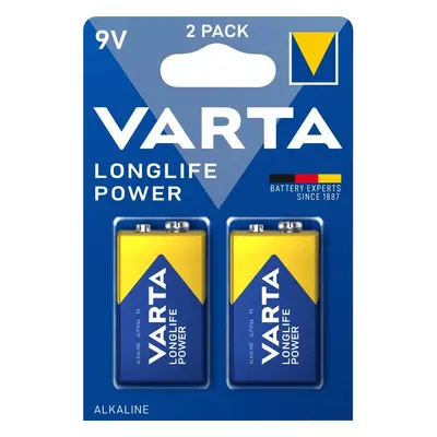 Varta Alkaline 9V Block 6LR61 - 2er Blister