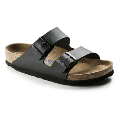 Birkenstock Arizona Soft Footbed Black Narrow Fit Unisex - Sandalen Birkenstock - Schwarz - 551253-3.5 - Size: 3.5