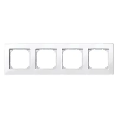 Merten M-PLAN-Rahmen 4f. pws/gl 515419