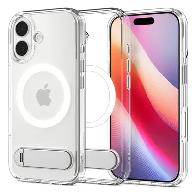 MagSafe Hülle für Apple iPhone 17, Spigen, Ultra Hybrid S, Transparent ACS09981