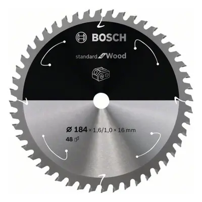 Bosch RUNDSAVKLINGE ACCU STD TRÆ B 184X16MM48T