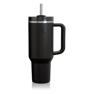 Stanley Quencher H2.O FlowState™ Tumbler Edelstahlbecher mit Trinkhalm groß Black 1 St.