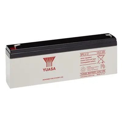 YUASA 12 Volt - 2,3 Ah Wartungsfreier Bleiakku NP2.3-12